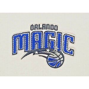 Orlando Magic NBA Team Logo Embroidered 3in Iron / Sew-On Patch